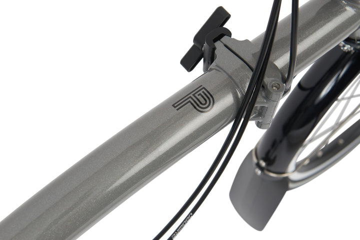 Brompton Electric P Line Urban - 4-Speed - Mid Handlebar - With Rack