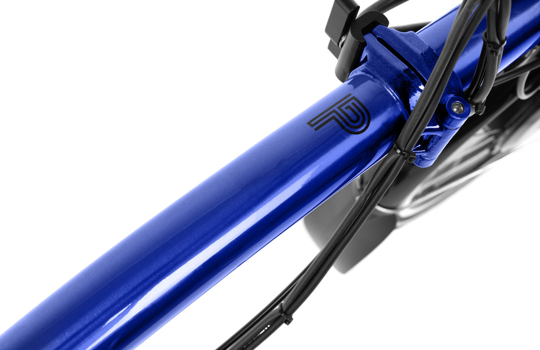 Brompton Electric P Line Urban - 4-Speed - Mid Handlebar - With Rack