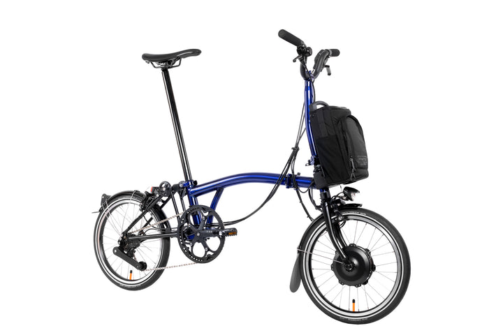Brompton Electric P Line Urban - 4-Speed - Mid Handlebar - No Roller Frame