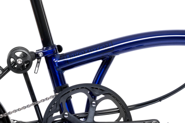 Brompton Electric P Line Urban - 4-Speed - Mid Handlebar - No Roller Frame