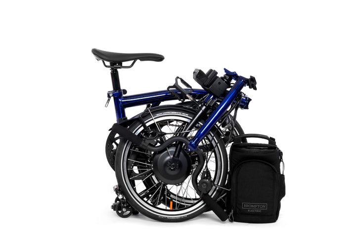 Brompton Electric P Line Urban - 4-Speed - Mid Handlebar - No Roller Frame