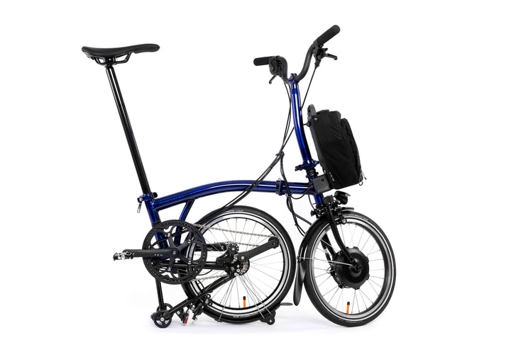Brompton Electric P Line Urban - 4-Speed - Mid Handlebar - No Roller Frame