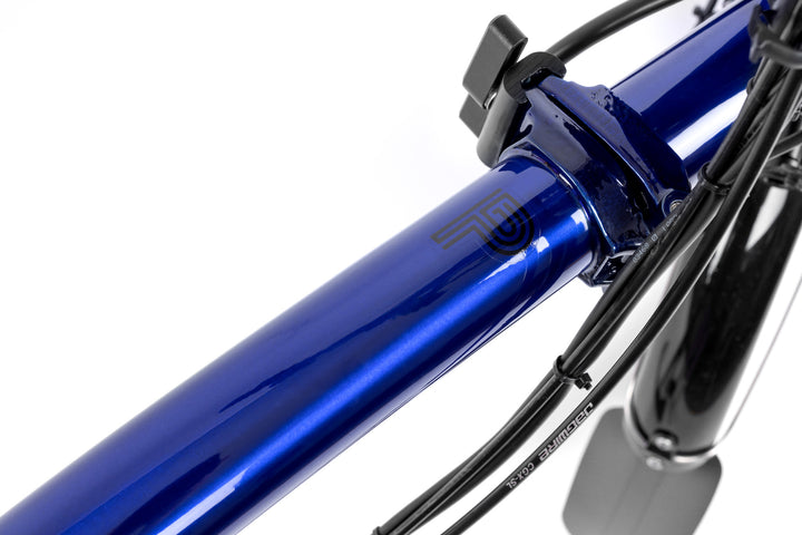 Brompton Electric P Line Urban - 4-Speed - Mid Handlebar - No Roller Frame