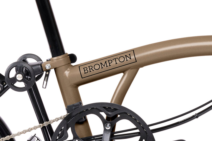 Brompton Electric P Line Urban - 4-Speed - Mid Handlebar - No Roller Frame