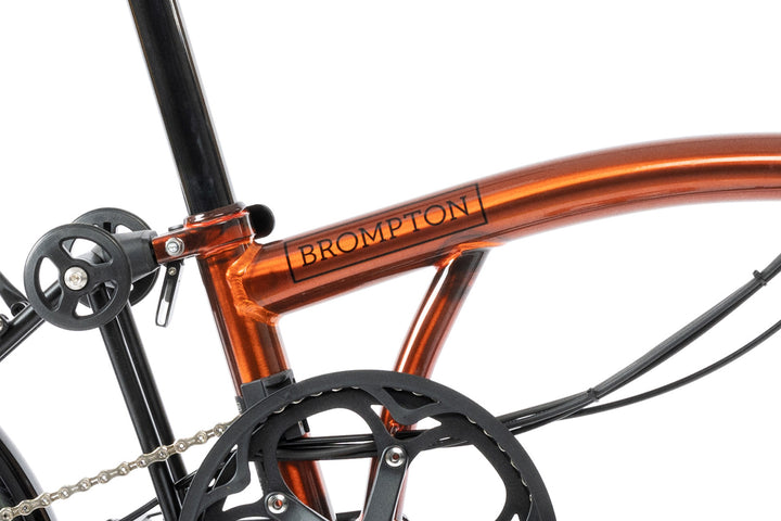 Brompton Electric P Line Urban - 4-Speed - Mid Handlebar - With Rack