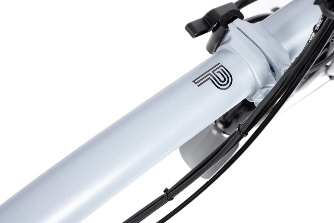 Brompton Electric P Line Urban - 4-Speed - High Handlebar - No Roller Frame