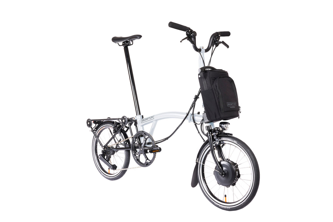 Brompton Electric P Line Urban - 4-Speed - Mid Handlebar - With Rack