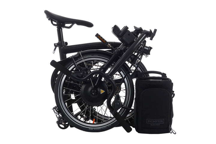 Brompton Electric P Line Urban - 4-Speed - Mid Handlebar - With Rack