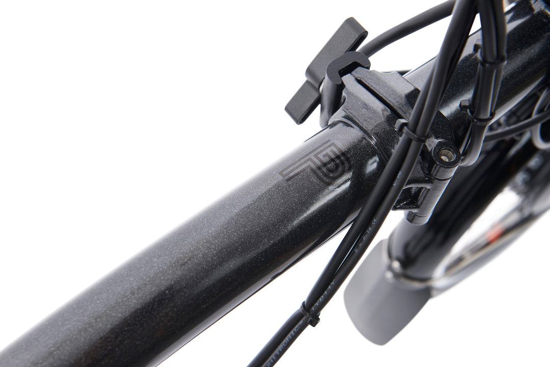 Brompton Electric P Line Urban - 4-Speed - Mid Handlebar - With Rack