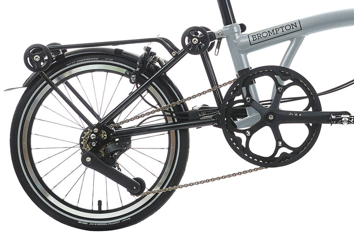 Brompton P Line - 4-Speed - Mid Handlebar - Roller Frame