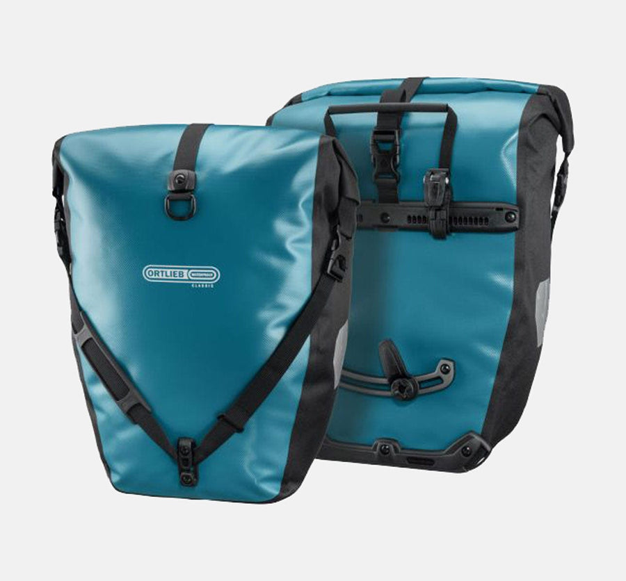 Ortlieb Back-Roller Classic Waterproof Panniers in Petrol Blue