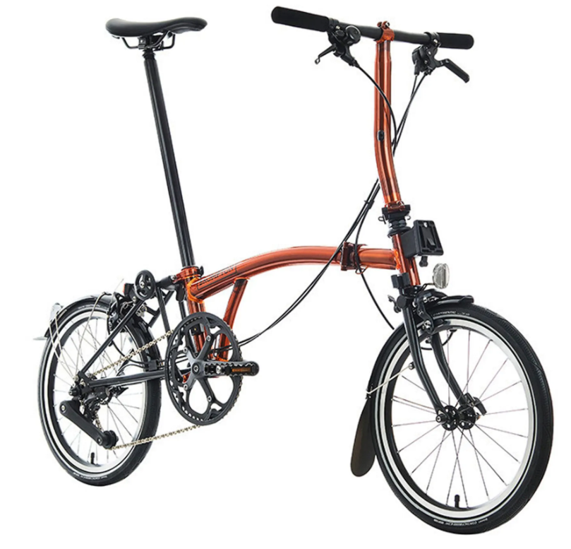 Lightest brompton folding bike sale