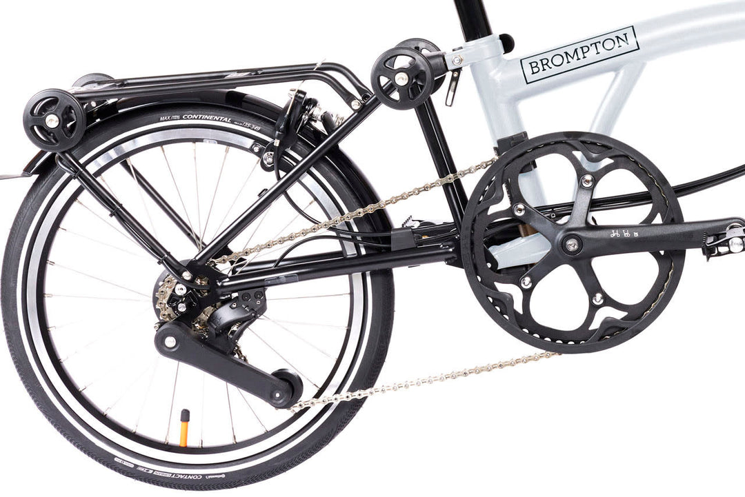 Brompton P Line - 4-Speed - Mid Handlebar - Roller Frame