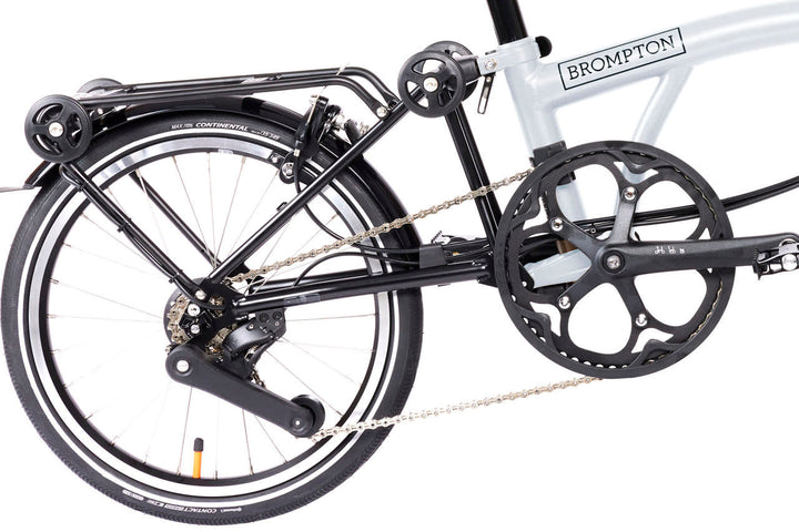 Brompton P Line - 4-Speed - Mid Handlebar - Roller Frame
