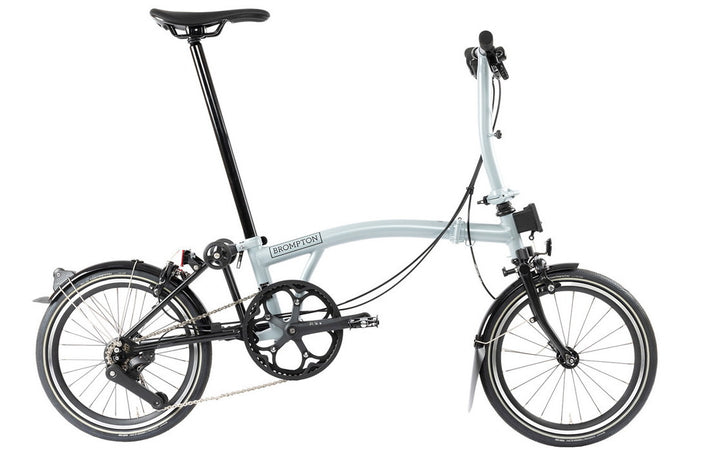 Brompton Electric P Line Urban - 4-Speed - Mid Handlebar - No Roller Frame