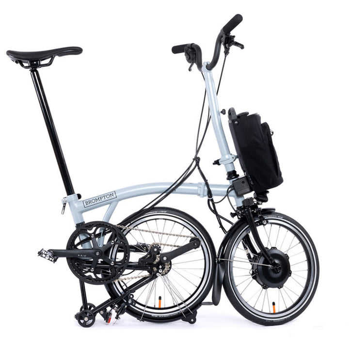 Brompton Electric P Line Urban - 4-Speed - Mid Handlebar - No Roller Frame
