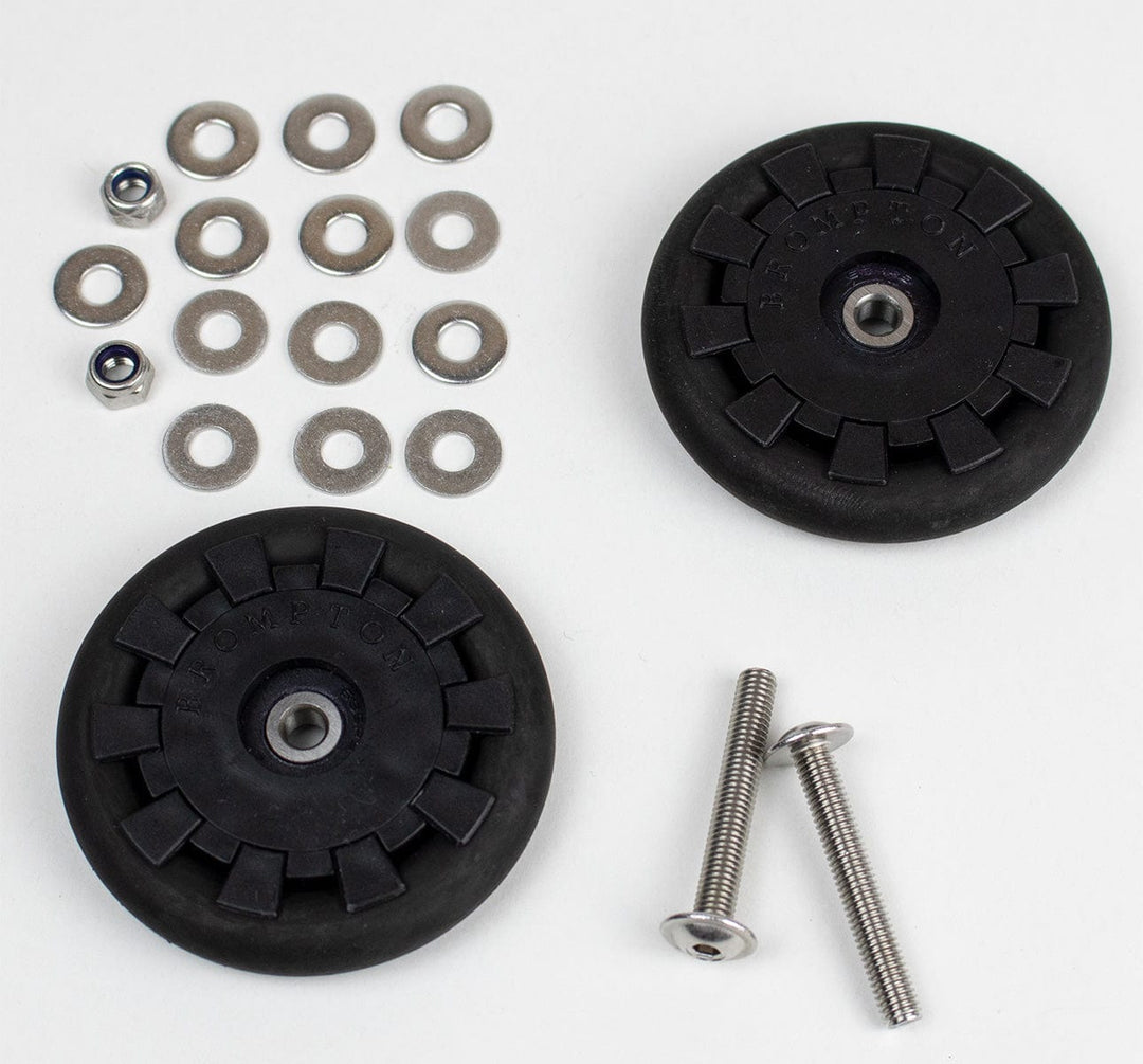 Brompton Easy Wheels For Old Rear Rack - 5mm Holes (5251530755)