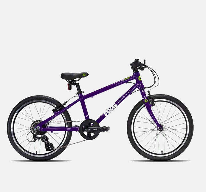 FROG 53cm LIGHTWEIGHT PURPLE HYBRID KIDS BIKE (6643352141875)