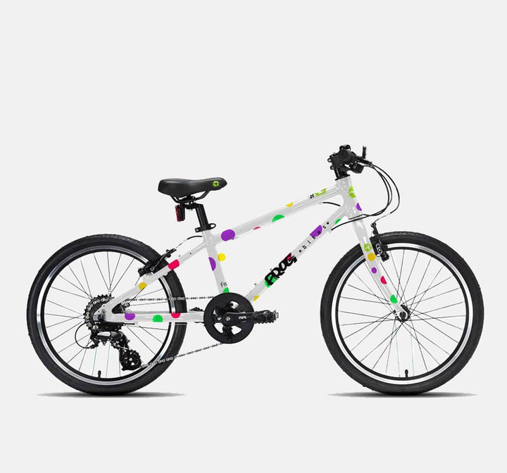 FROG 53cm LIGHTWEIGHT SPOTTY HYBRID KIDS BIKE (6643352141875)