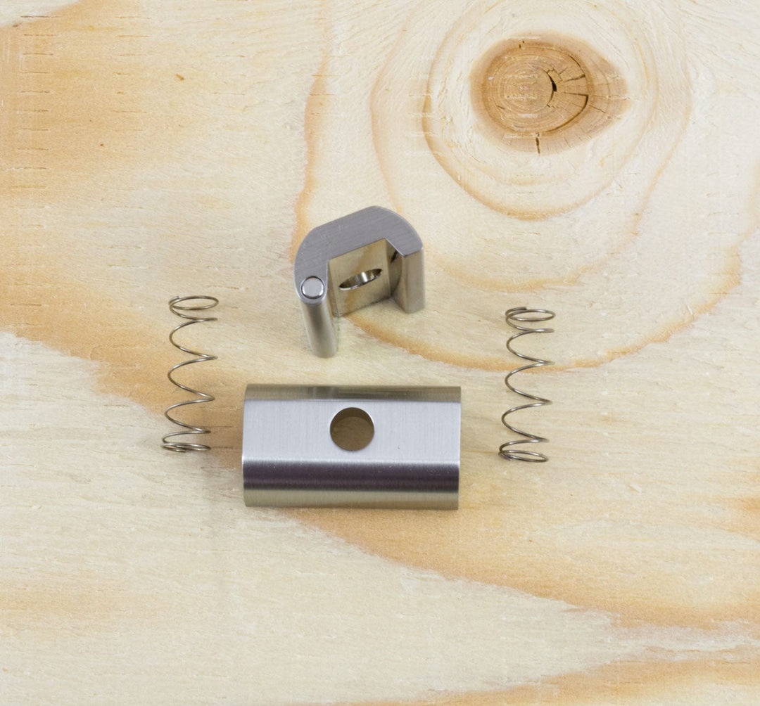 NOV Design Brompton Hinge Clamp Plates in Silver (726970925107)