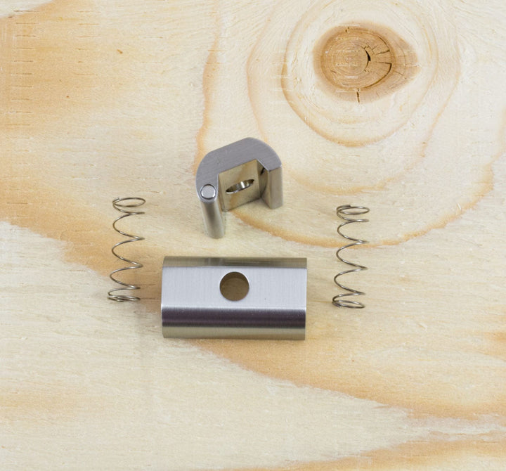 NOV Design Brompton Hinge Clamp Plates in Silver (726970925107)