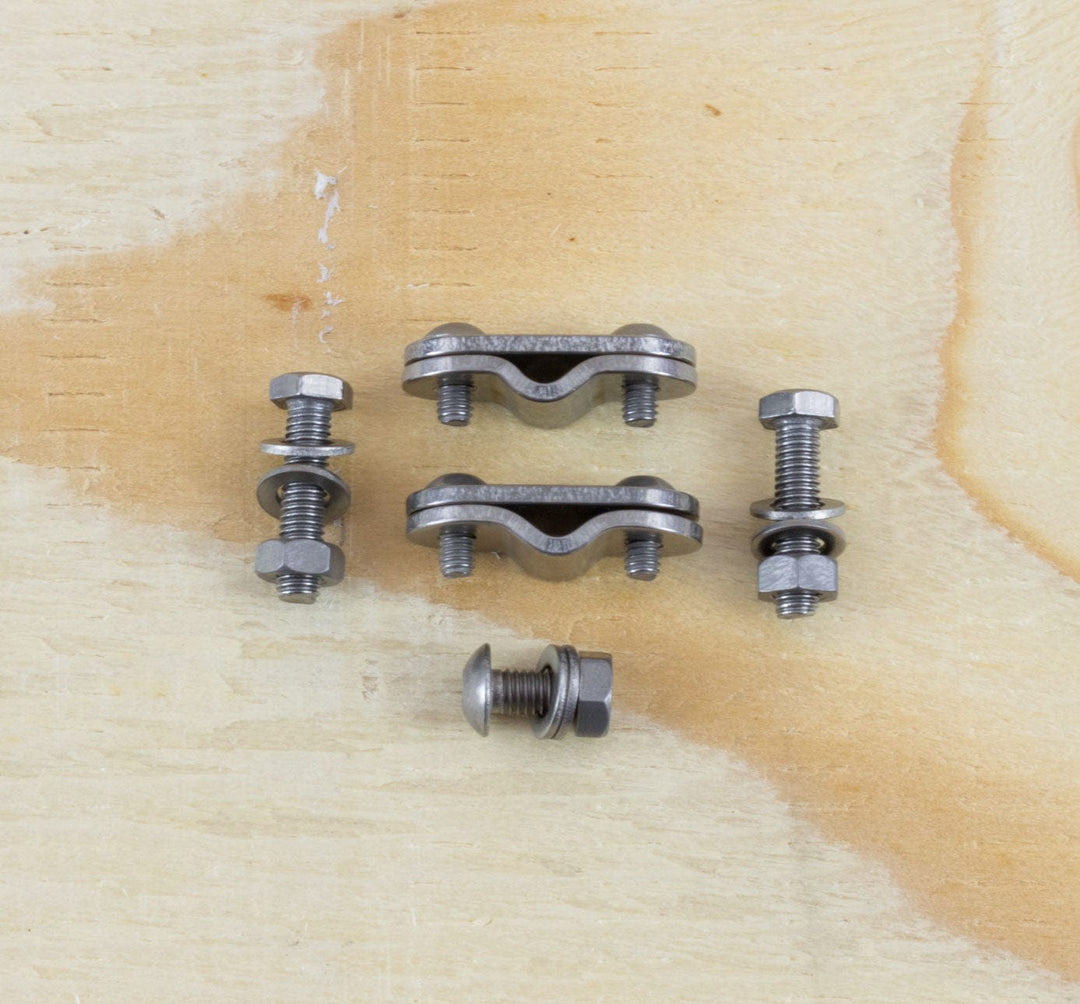 NOV Design Brompton Mudguard Anchor Plate and Bolt Kit - L-Type (726972006451)