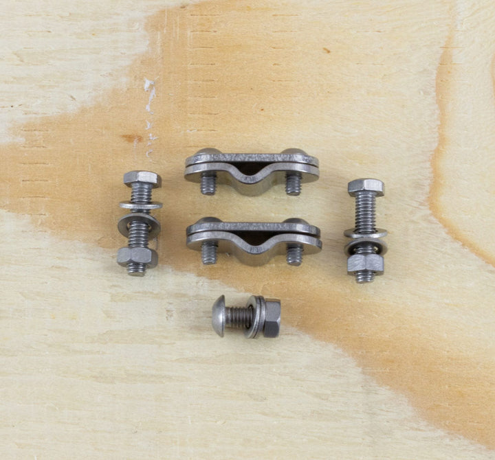 NOV Design Brompton Mudguard Anchor Plate and Bolt Kit - L-Type (726972006451)