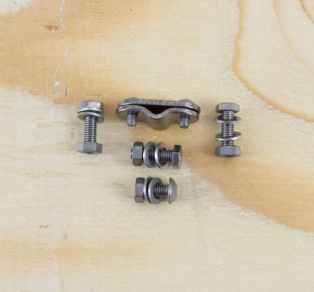 NOV Design Brompton Mudguard Anchor Plate and Bolt Kit - R-Type (726972006451)