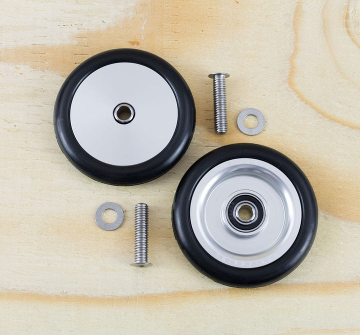 NOV Design Dual Sided Easy Wheels for Brompton in Silver (1378533769267)