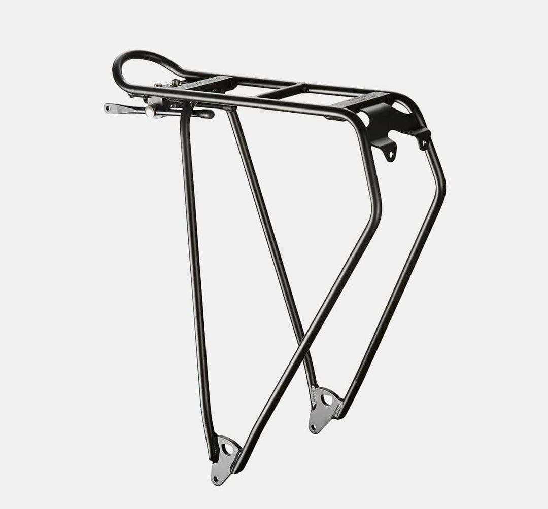 Racktime Lightit 28" Rear Bike Rack In Black - Aluminum (1666281373747)