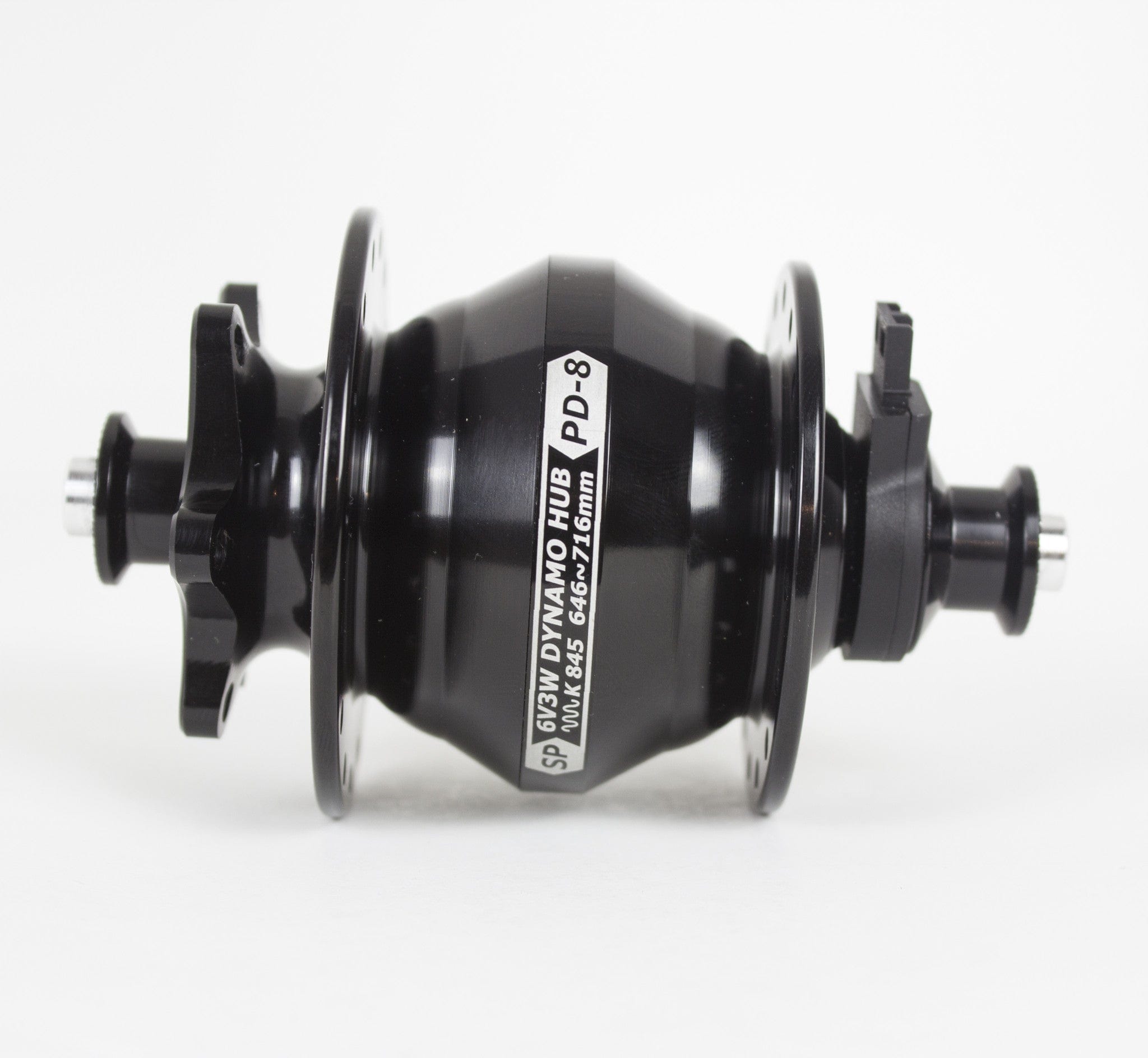 SP Dynamo PD-8 Dynamo Hub 100/9mm Bolt Disc