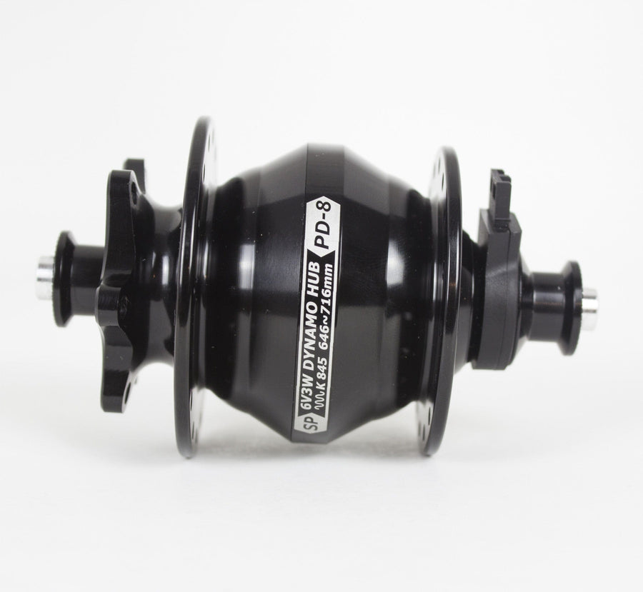 SP Dynamo PD-8 Dynamo Hub in Black (9301794115)