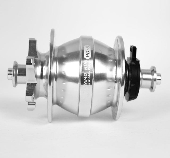 SP Dynamo PD-8 Dynamo Hub in Silver (9301794115)