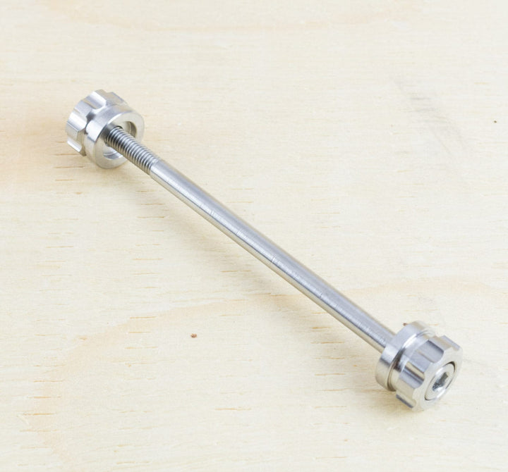 Ti Parts Workshop Raw Titanium Front Skewer for Brompton (414055563301)