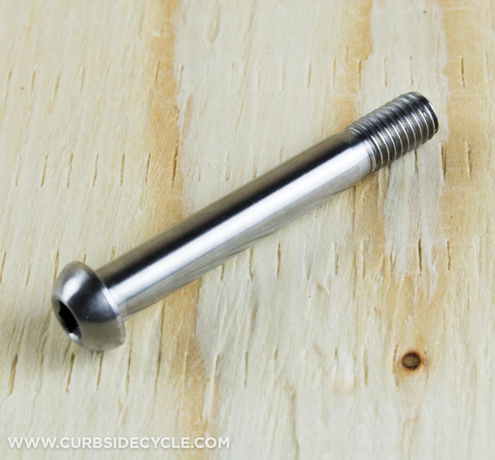 Ti Parts Workshop Titanium Seatbolt for Brompton Pentaclip in Raw Ti (9707090371)