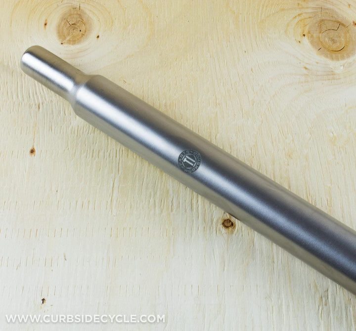 TPW STANDARD 550MM SEATPOST IN SILVER FROSTED TITANIUM (9707083267)