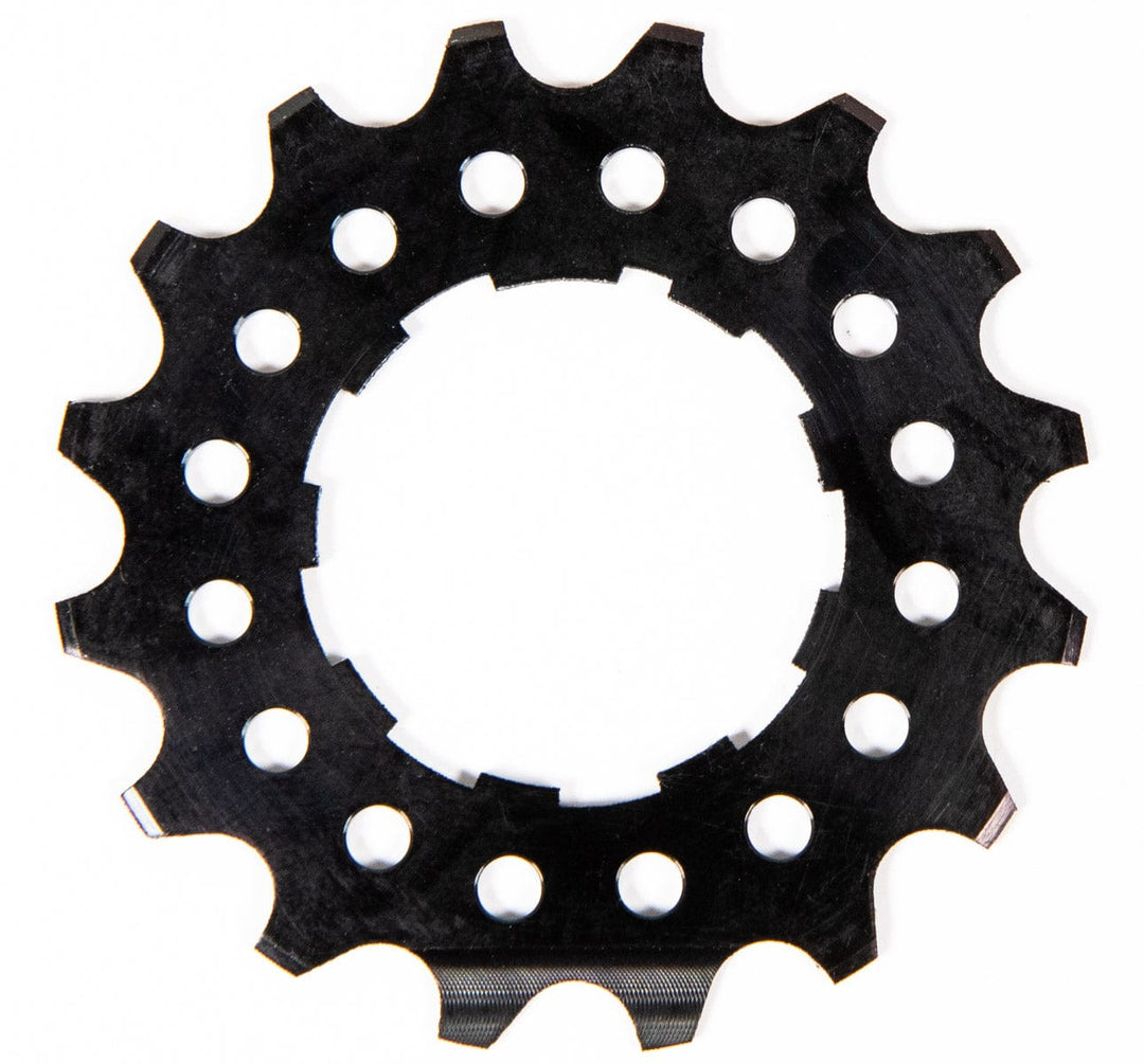 TI Parts Workshop Rear Cog Titanium in Black 16T