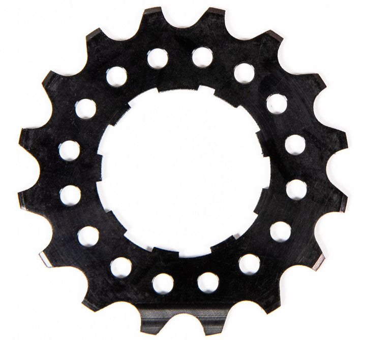 TI Parts Workshop Rear Cog Titanium in Black 16T