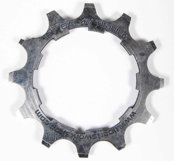 TI Parts Workshop Rear Cog Titanium in Silver 12T