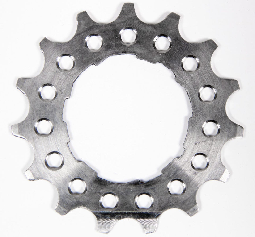 TI Parts Workshop Rear Cog Titanium in Silver 15T