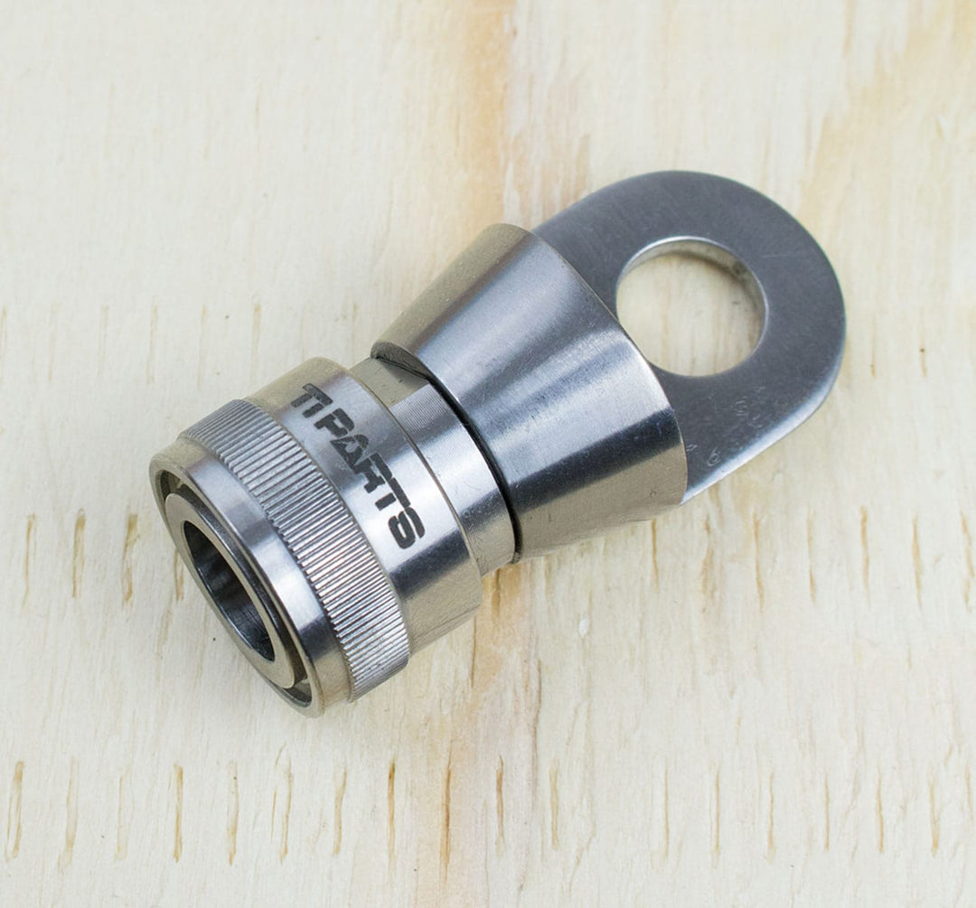 Ti Parts Workshop Titanium Pedal Holder for MKS Pedals (414208065573)