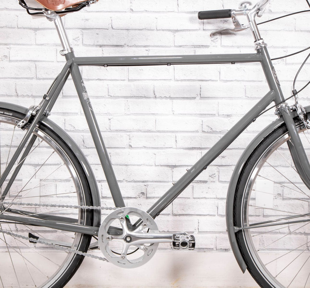 Pelago 3 Speed Bristol Large Traffic grey Vintage roadster middle detail (6613418770483)