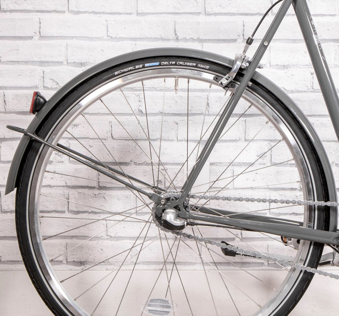 Pelago 3 Speed Bristol Large Traffic grey Vintage roadster rear detail (6613418770483)