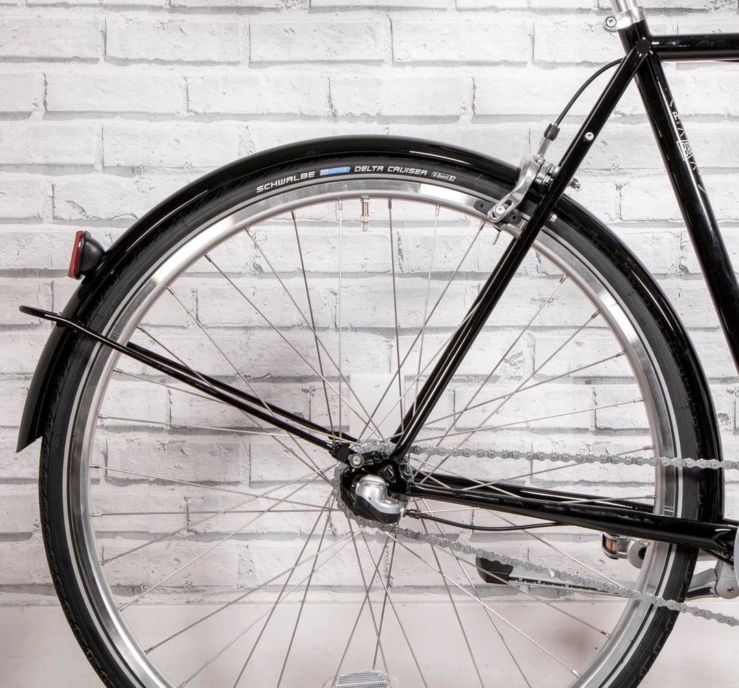 Pelago 3 Speed Bristol black Medium Vintage roadster rear detail (6613418770483)