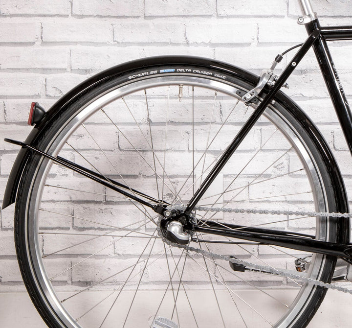 Pelago 3 Speed Bristol small black Vintage roadster rear detail (6613418770483)