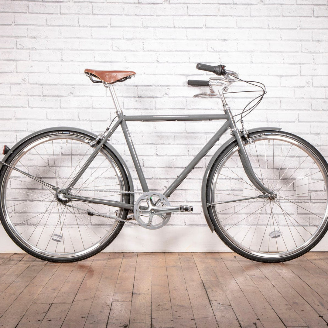 Pelago 3 Speed Bristol small traffic grey Vintage roadster full detail (6613418770483)