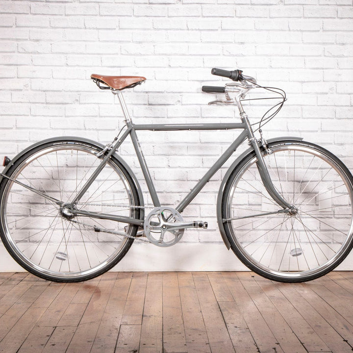 Pelago 3 Speed Bristol small traffic grey Vintage roadster full detail (6613418770483)