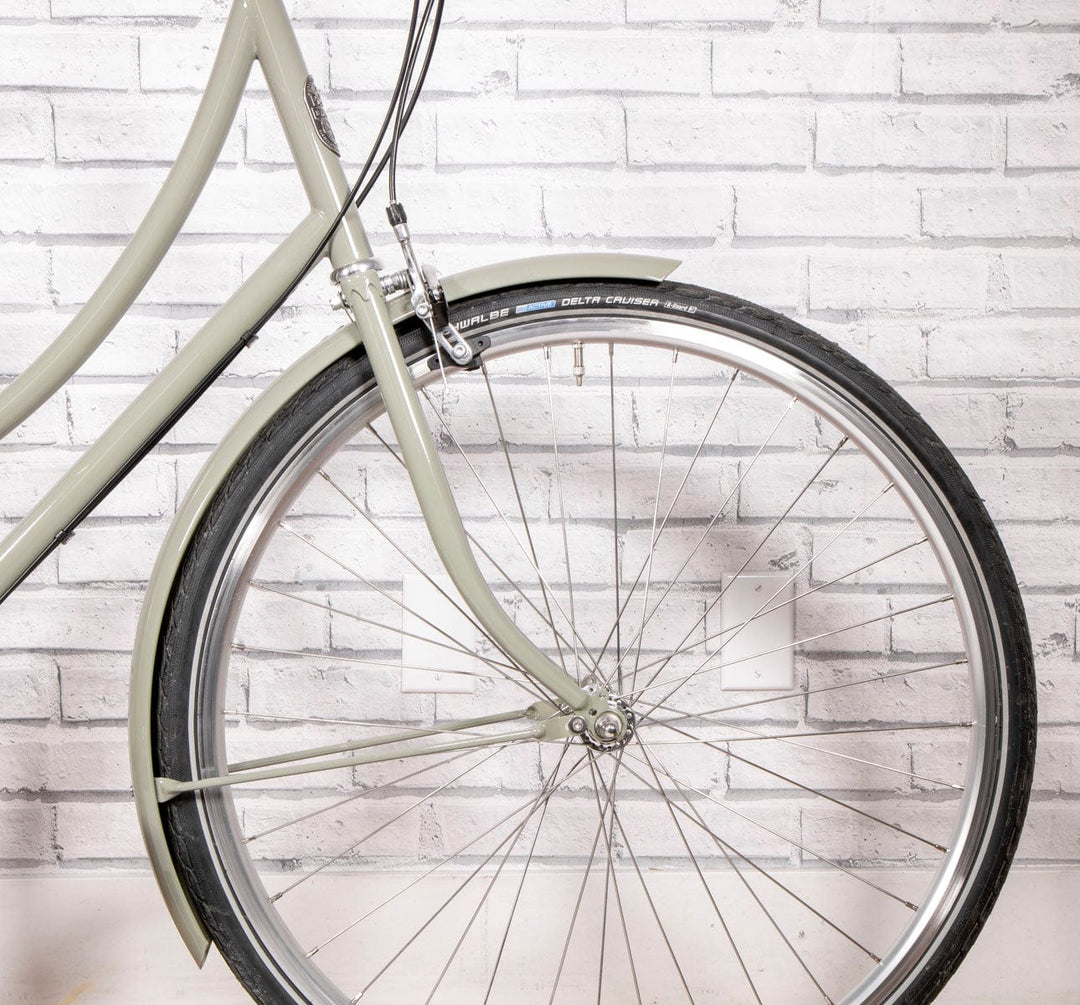 Pelago 3 Speed Brooklyn Medium helene grey Vintage front lower detail (6614074425395)