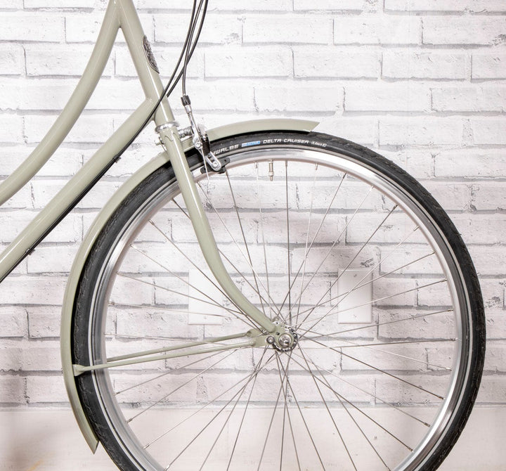 Pelago 3 Speed Brooklyn Medium helene grey Vintage front lower detail (6614074425395)