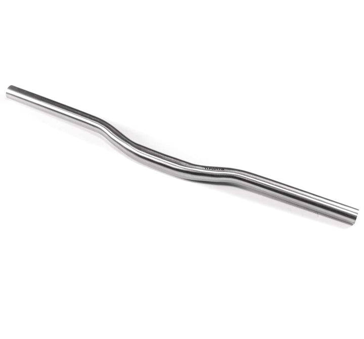 Ti Parts Workshop Low Rise Handlebar - Raw Titanium  (6735093956659)